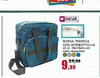 Happy Casa Happy Casa Borsa Termica Con Apribottiglia offerta