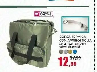 Happy Casa Happy Casa Borsa Termica Con Apribottigilia offerta