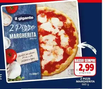 Il Gigante Il Gigante Pizze Margherita offerta
