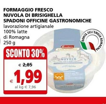 Il Gigante Nuvola Di Brisighella Formaggio Fresco Spadoni Officine Gastronomiche offerta