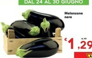 Despar Melanzane Nere offerta