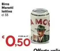 Despar Moretti Birra Moretti - Birra Moretti 330 G(ml) offerta