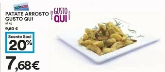 Coop Patate Arrosto Gusto Qui offerta