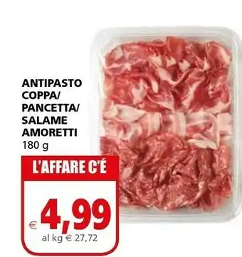 Il Gigante Amoretti Antipasto/Coppa/Pancetta/Salame offerta