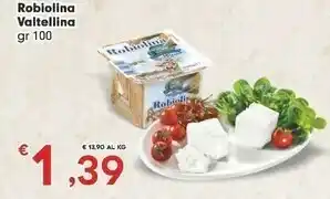 Despar Valtellina Robiolina offerta