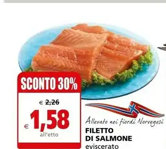 Filetto Di Salmone Eviscerato