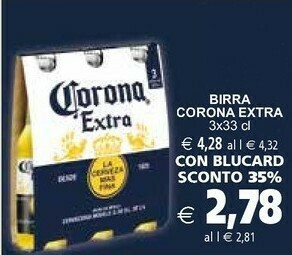 Il Gigante Corona Extra Birra offerta