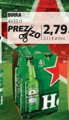 Coop Heineken Birra 330 G(ml) offerta