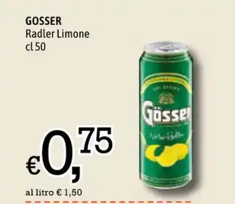 Gosser Radler Limone cl 50