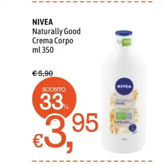 Famila Nivea Naturally Good Crema Corpo ml 350 offerta