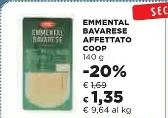 Coop Emmental Bavarese Affettato offerta