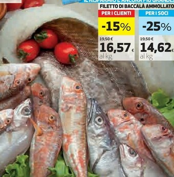 Coop Filetto Di Baccala Ammollato offerta