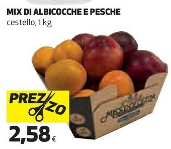 Coop Mix Di Albicocche E Pesche offerta