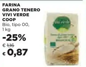 Coop Coop - Farina Di Grano Tenero Tipo "0" 1000 G(ml) offerta