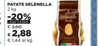 Coop Selenella Patate 2 Kg offerta