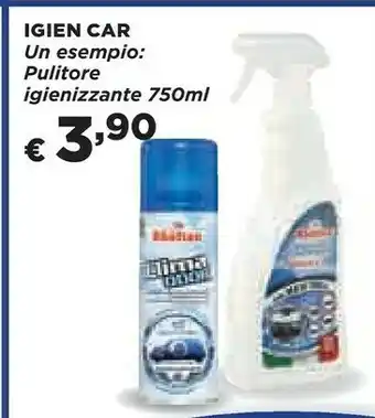 Coop Igien Car Pulitore Igienizzante 750ml offerta