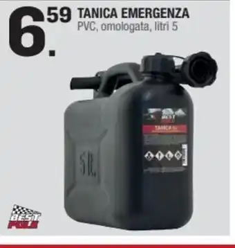 Best Pole Tanica Emergenza litri 5