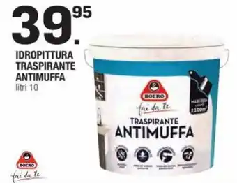 Boero Idropittura Traspirante Antimuffa litri 10