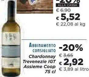Coop Coop Chardonnay Trevenezie Igt offerta