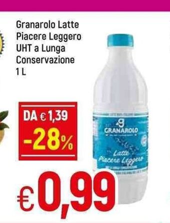 Famila Granarolo Latte Piacere Leggero UHT a Lunga Conservazione 1 L offerta