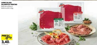 Coop Salumificio trentino Bella Le Sottili Carne Salada Del Trentino 125 G(ml) offerta