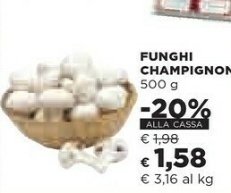 Coop Coop Funghi Champignon offerta