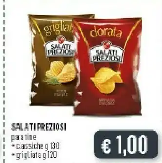 Deco Supermercati Salati preziosi Patatine Classiche 130 G(ml) offerta