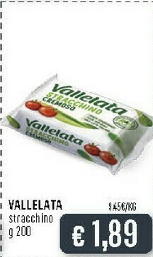 Deco Supermercati Vallelata Stracchino Biologico offerta