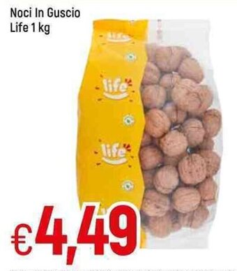 Famila Noci In Guscio Life 1 kg offerta