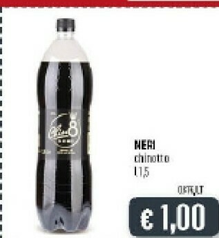Deco Supermercati Neri Chinotto 1500 G(ml) offerta