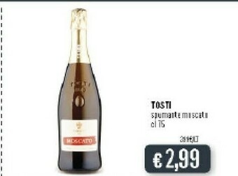 Deco Supermercati Tosti Moscato 750 G(ml) offerta
