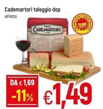 Famila Cademartori taleggio dop offerta