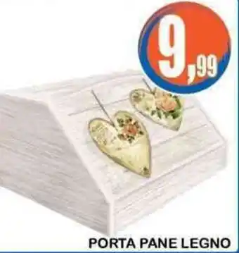 Giunigor Porta Pane Legno offerta