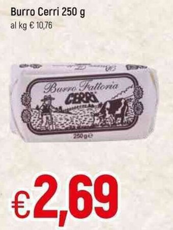 Famila Burro Cerri 250 g offerta