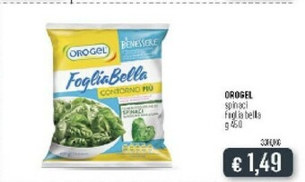Deco Supermercati Orogel Spinaci Foglia Bella 450 G offerta