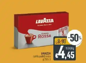 Deco Supermercati Lavazza Qualità Rossa 250 G(ml) offerta