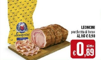 Deco Supermercati Leoncini Porchetta Al Forno offerta