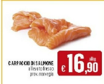 Carpaccio Di Salmone Allevato Fresco