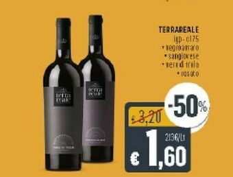 Terra reale Sangiovese Puglia 750 G(ml)