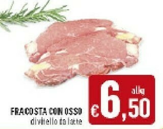 Fracosta Con Osso Di Vitello Da Latte