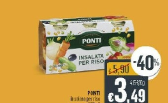 Deco Supermercati Ponti Insalata Per Riso 280 G(ml) offerta