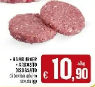 Deco Supermercati Hamburger Arrosto Disossato Di Bovina Adulto Scozia Igp offerta