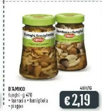 Deco Supermercati D'amico Funghi offerta