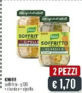 Deco Supermercati Knorr Soffritto Classico offerta