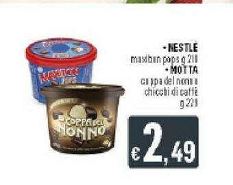 Deco Supermercati Nestlè Maxibon Pops offerta