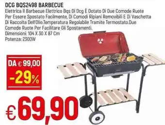 Famila DCG BQS2498 Barbecue offerta