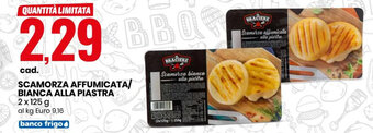 Eurospin Scamorza Affumicata/ Bianca Alla Piastra 2 x 125 g offerta