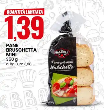 Eurospin Pane Bruschetta Mini 350g offerta