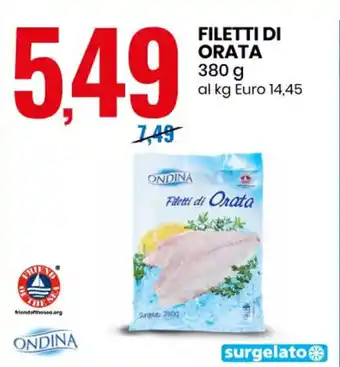 Eurospin Filetti Di Orata 380g offerta