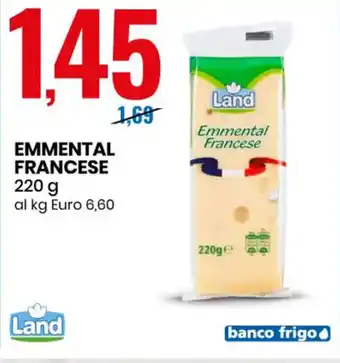 Eurospin Emmental Francese 220 g offerta
